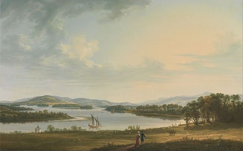 Knock Ninney and Lough Erne from Bellisle, County Fermanagh, Ireland, 1771, Thomas Roberts