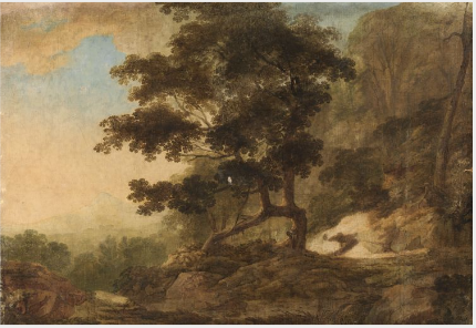 A View of the Dargle, , Thomas Roberts