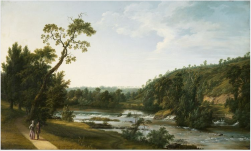 The River Liffey in Lucan House Demesne, 1774, Thomas Roberts