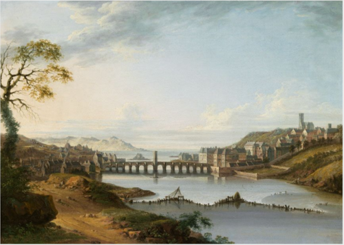 A View of Ballyshannon, County Donegal, 1770, Thomas Roberts