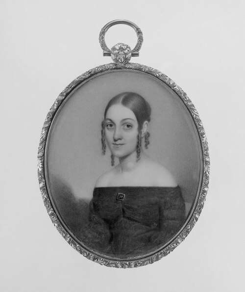 Mrs. McKinley, 1840, Thomas Seir Cummings