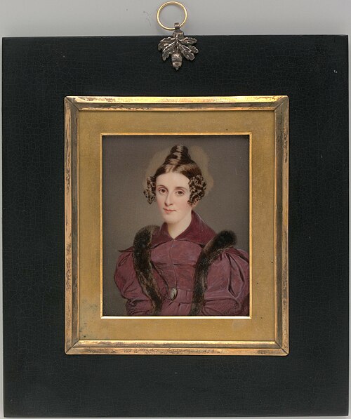 Portrait of a Lady, 1835, Thomas Seir Cummings