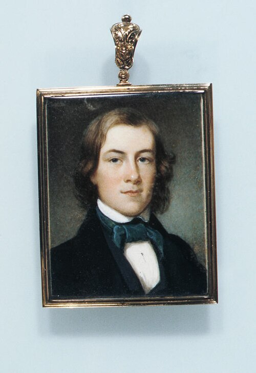 Portrait of a Gentleman, 1840, Thomas Seir Cummings
