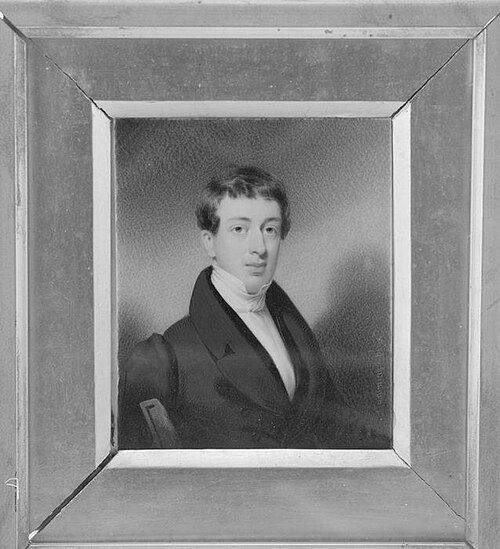 Portrait of a Gentleman, 1827, Thomas Seir Cummings