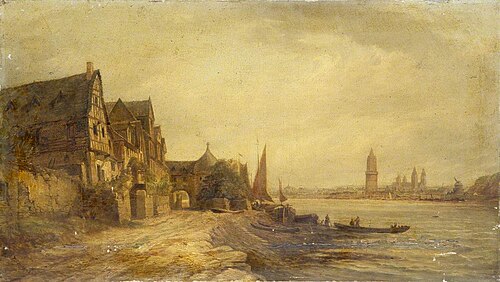 Leutesdorf, Germany, on the Rhine, , Thomas Sewell Robins
