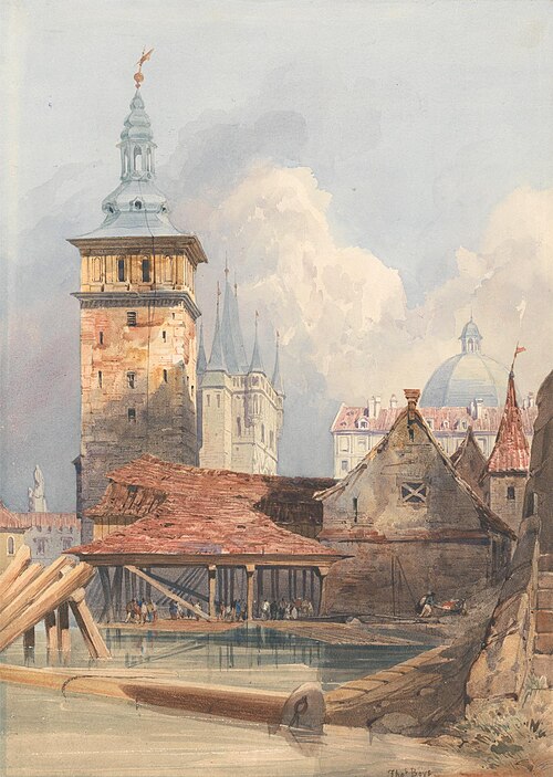 Prague, 1847, Thomas Shotter Boys