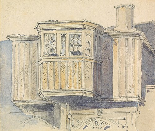 Queen Anne Boleyn's Room, Windsor Castle, , Thomas Shotter Boys