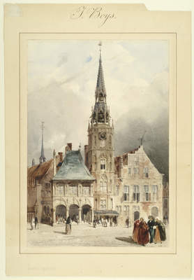 The City Hall, Amsterdam, 1831, Thomas Shotter Boys