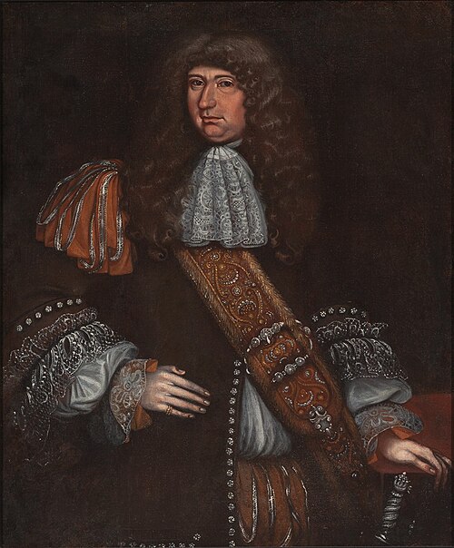 Portrait of a Man, probably Sir George Downing (1624-1684), 1682, Thomas Smith