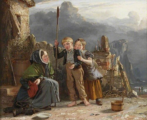 The Expected Penny, 1830, Thomas Sword Good