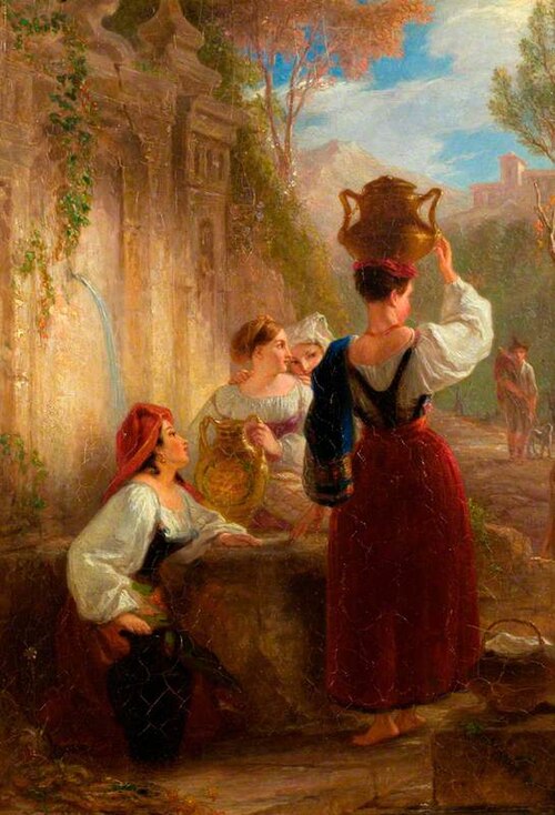 The Favourite Shepherd, 1837, Thomas Uwins