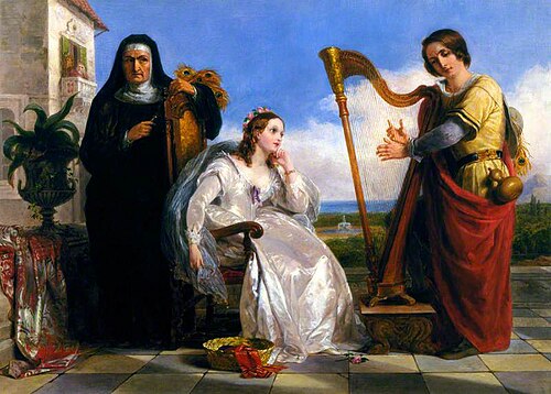 Suspicion, 1848, Thomas Uwins
