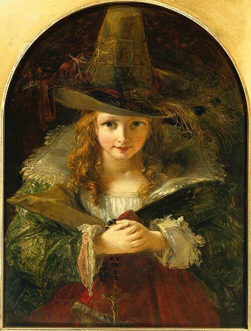 Le Chapeau de Brigand, 1839, Thomas Uwins