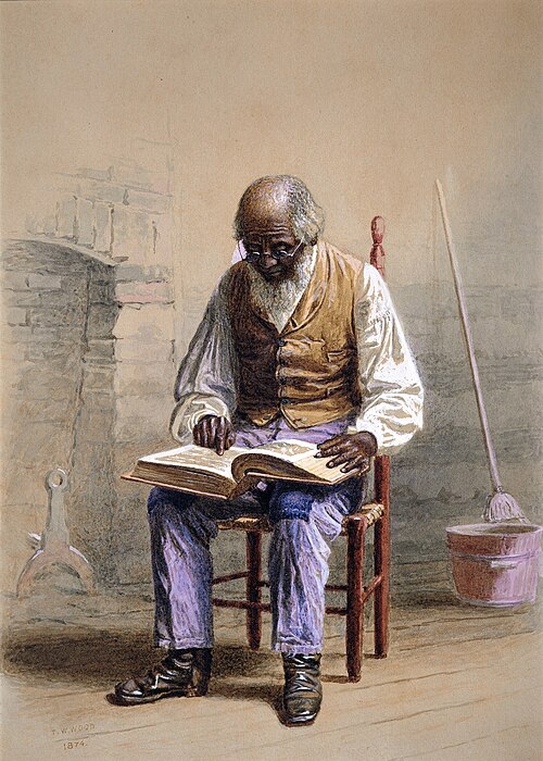Reading the Scriptures, 1874, Thomas Waterman Wood