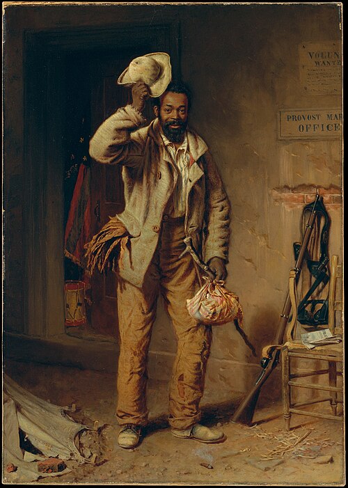 A Bit of War History: The Contraband, 1865, Thomas Waterman Wood