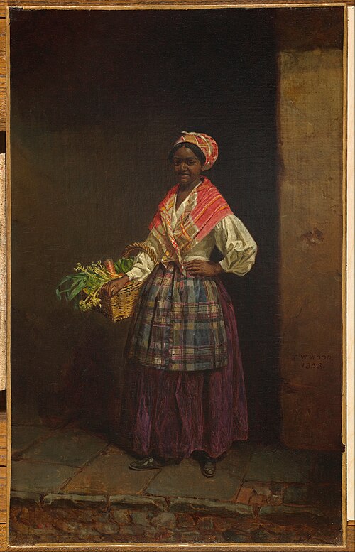Market Woman, 1858, Thomas Waterman Wood