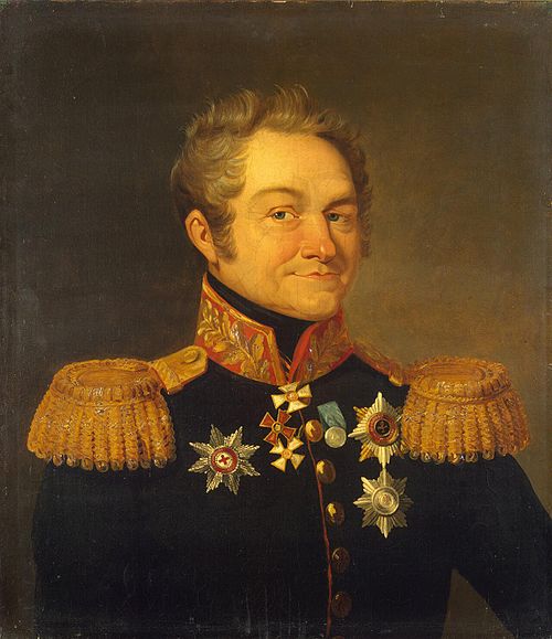 Portrait of Alexander B. Fock (1763-1825), 1835, Thomas Wright