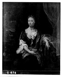 Portrait of Johanna Staal (  -1736), 1725, Thomas van der Wilt