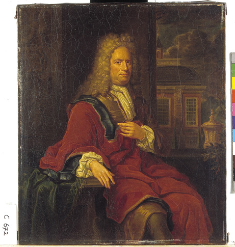 Portrait of Juliaan van Groenewegen (1671-1739), 1725, Thomas van der Wilt