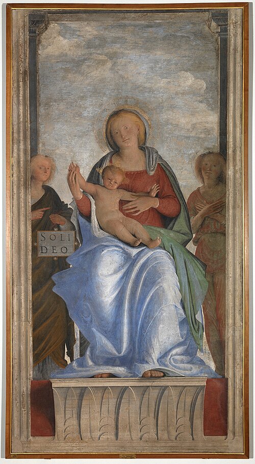 Madonna and Child, 1509, Bramantino