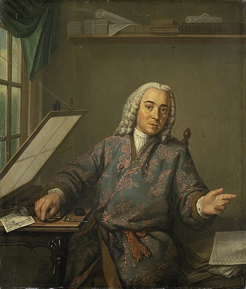 Portrait of the Engraver Jan Casper Philips, 1747, Tibout Regters