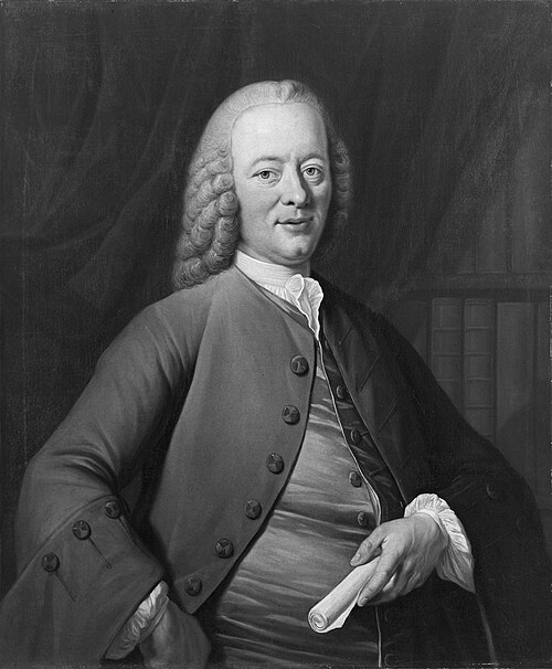 Portrait de Bernardus de Bosch (1709-1786), 1759, Tibout Regters