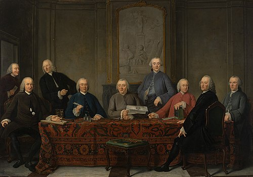 De overlieden van het Groot-Kramersgilde, 1766, Tibout Regters