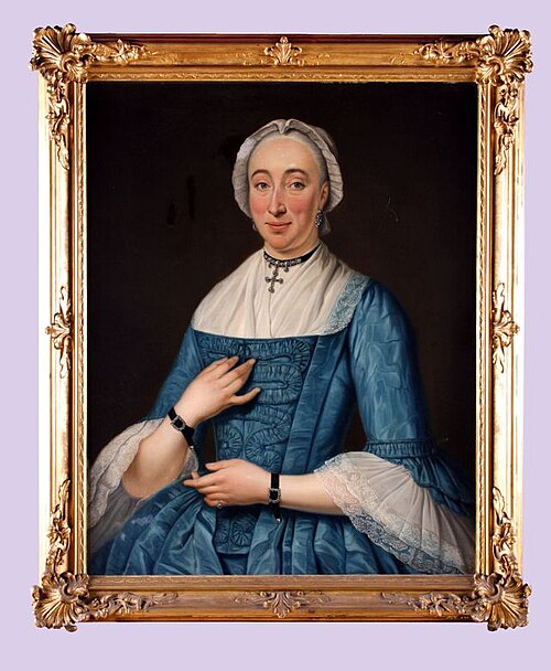Portrait of Elisabeth Helena Smit, 1763, Tibout Regters