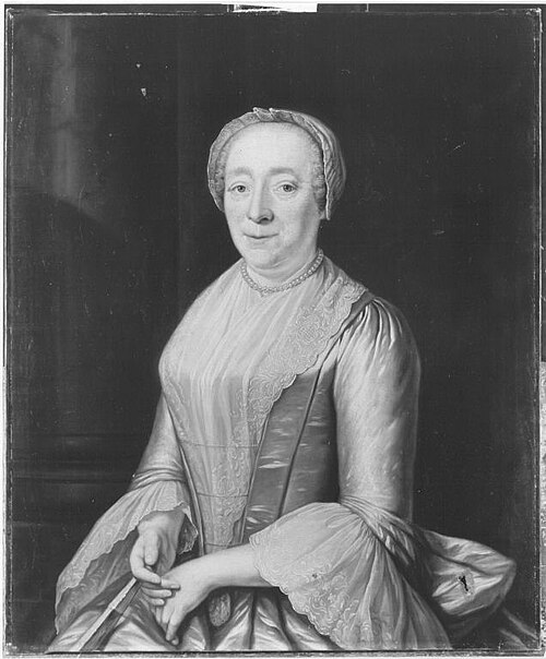 Bildnis einer älteren Dame, 1759, Tibout Regters