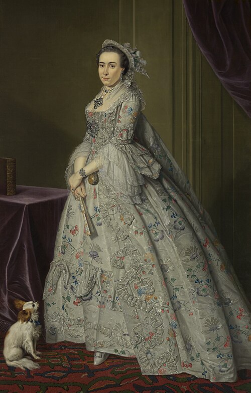 Portrait de Cecilia de Clercq, 1767, Tibout Regters