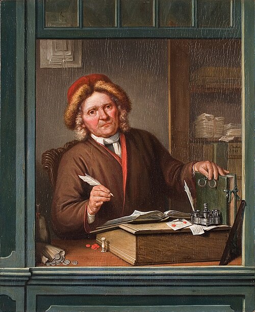 De belastinginner, 1745, Tibout Regters
