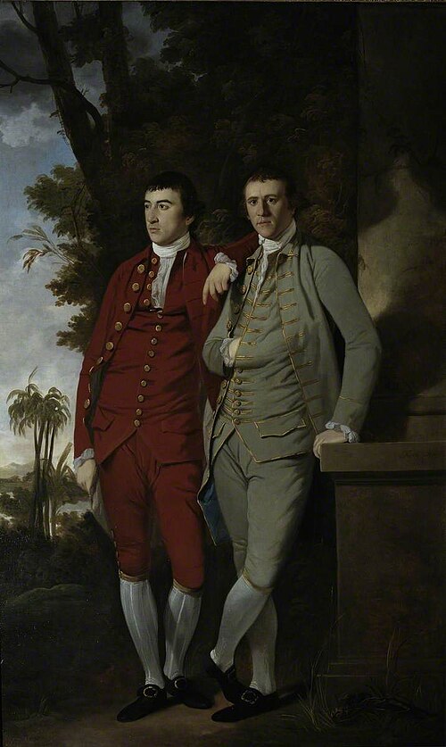 Charles and Captain John Sealy, 1773, Tilly Kettle