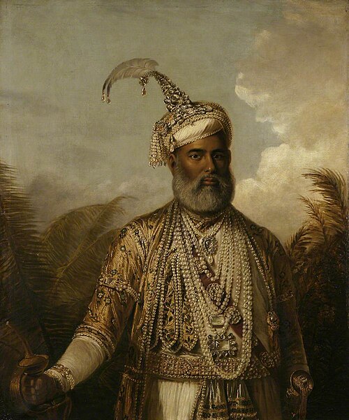 Muhammad Ali Khan, the Nawab of Arcot, , Tilly Kettle