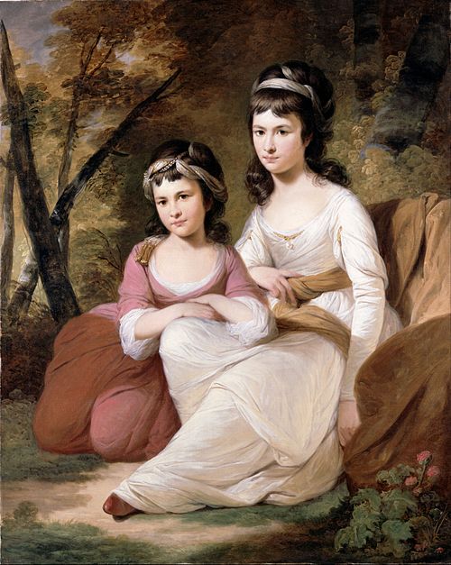 Eliza and Mary Davidson, 1784, Tilly Kettle