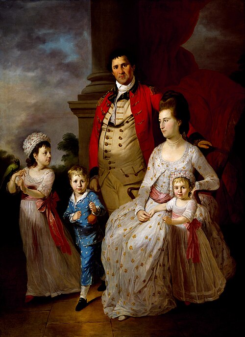 Colonel John Fortnum and Family, 1775, Tilly Kettle