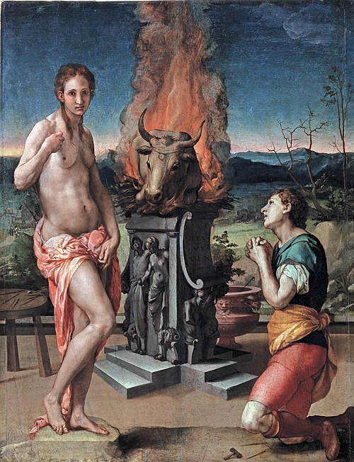 Pygmalion et Galatée, 1529, Bronzino