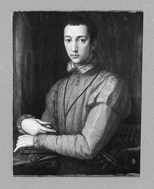 Portrait of Francesco I de Medici, 1527, Bronzino