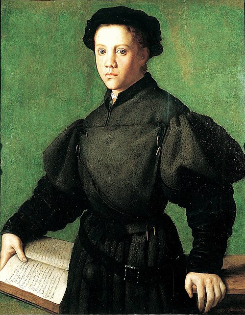Porträt des Lorenzo Lenzi, 1527, Bronzino