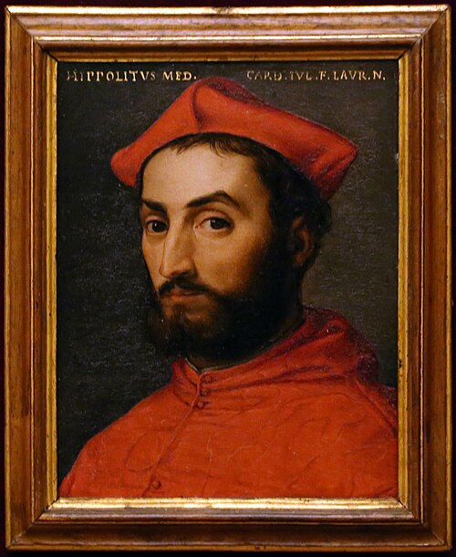 Portrait of Cardinal Ippolito de’ Medici, , Bronzino