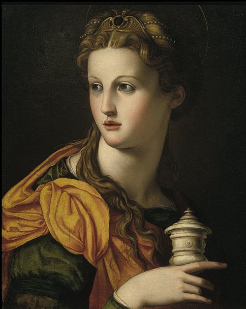 Mary Magdalene (Young Florentine Woman portrayed as the Magdalene), 1565, Bronzino