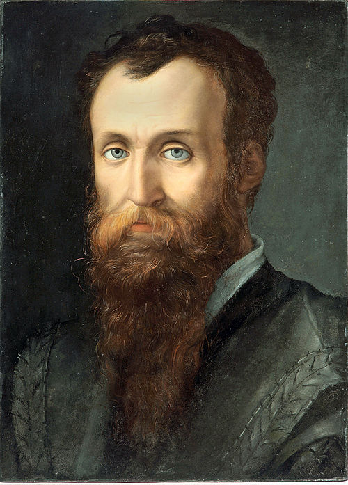 Porträt des Luca Martini, 1552, Bronzino