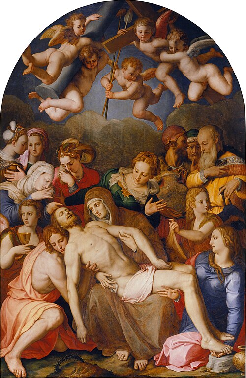 The Deposition of Christ, 1553, Bronzino