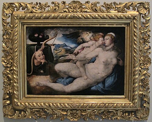 Venus and Cupid, , Bronzino