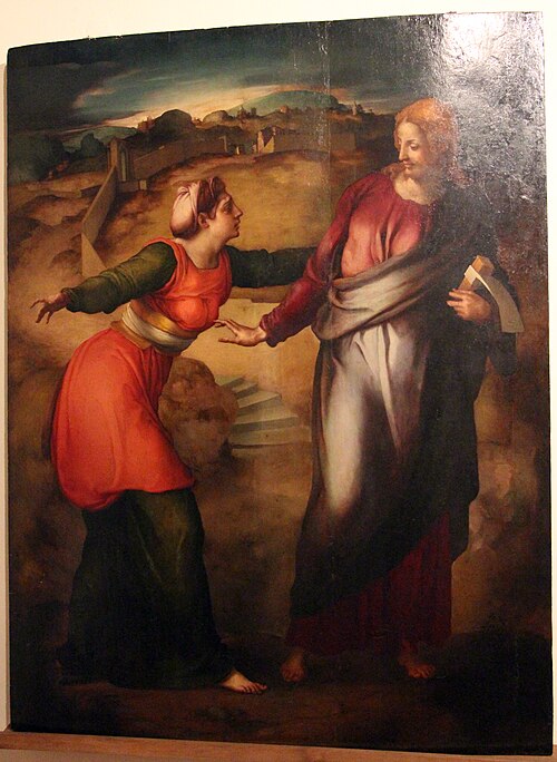 noli me tangere, 1532, Bronzino