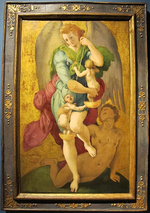 Saint Michael, 1525, Bronzino