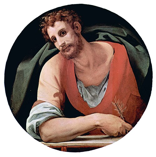 Evangelisten-Tondi, Hl. Markus, 1525, Bronzino
