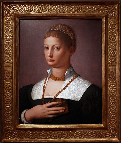 Portrait d'une dame, 1550, Bronzino