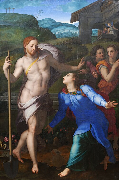 Le Christ jardinier apparaît à sainte Madeleine, 1561, Bronzino