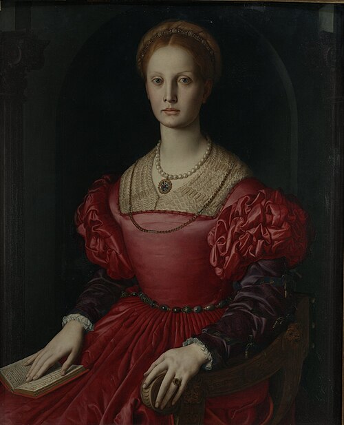 Portrait de Lucrezia Panciatichi, 1545, Bronzino