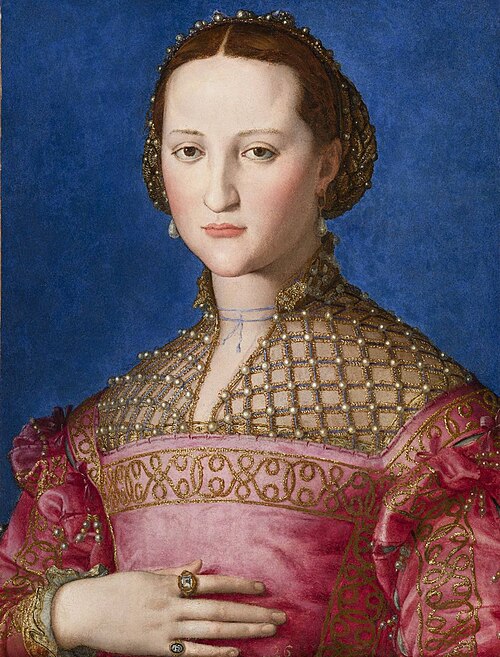 Éléonore de Tolède, 1543, Bronzino